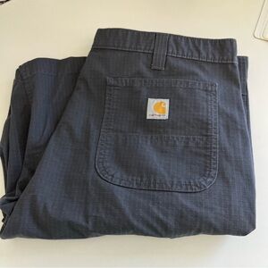 Carhartt Men’s Force Relaxed‎ Fit Ripstop Cargo Work Short dark gray 40